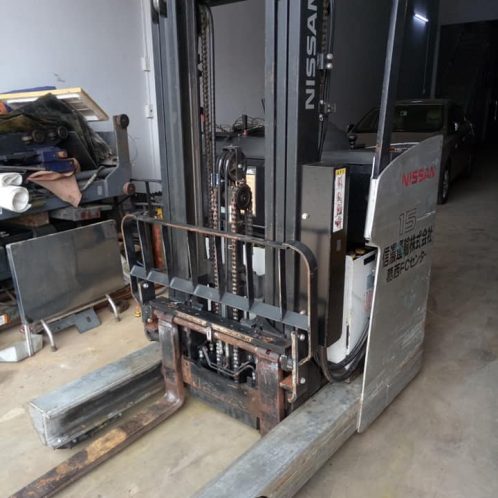 XE NÂNG ĐIỆN NISSAN 1.5 TẤN, KHUNG 4M