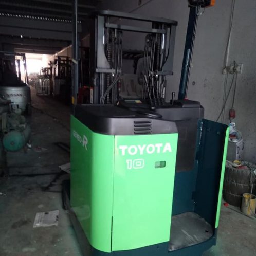 XE NÂNG ĐIỆN TOYOTA 1.0 TẤN, KHUNG 3M