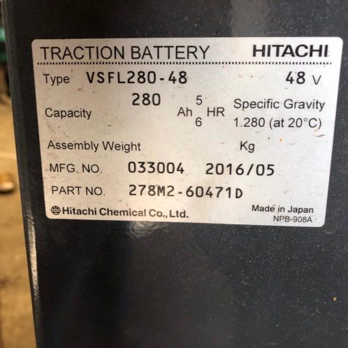 XE NÂNG ĐIỆN TCM 1.5T, KHUNG 4M