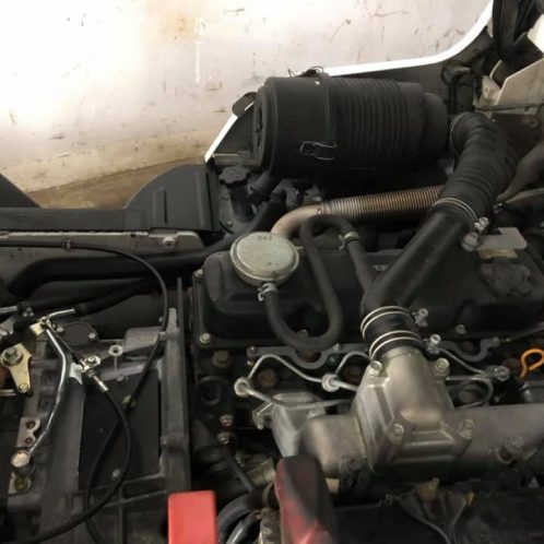 XE NÂNG DẦU NISSAN 2.5 TẤN, KHUNG 3M