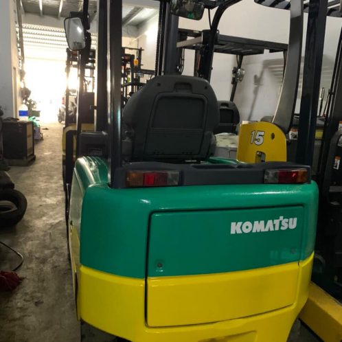 XE NÂNG ĐIỆN KOMATSU 2.5 TẤN, KHUNG 3M