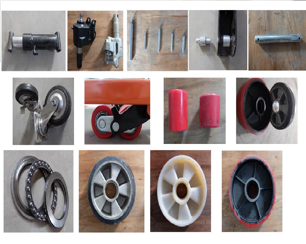 bộ bánh xe nâng tay