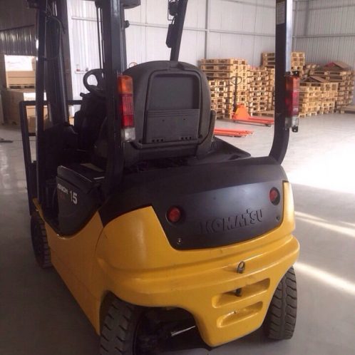 XE NÂNG ĐIỆN KOMATSU 1.5 TẤN, KHUNG 4.0 MÉT