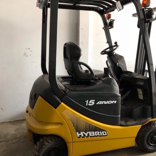 XE NÂNG ĐIỆN KOMATSU 1.5 TẤN, KHUNG 4.0 MÉT