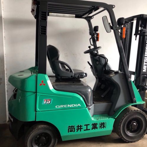 XE NÂNG DẦU MITSUBISHI 1.5 TẤN, KHUNG 3M