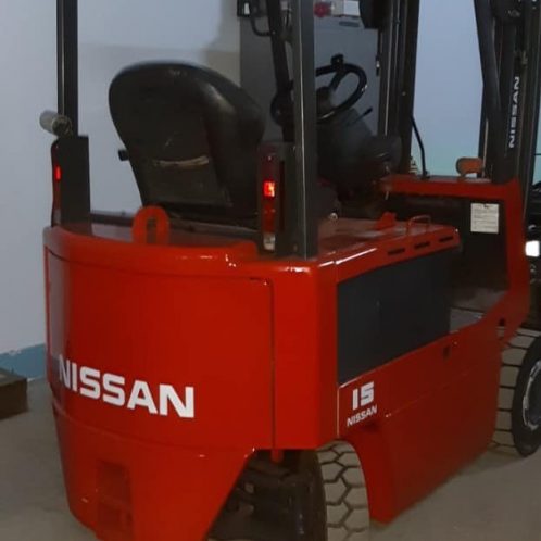 XE NÂNG ĐIỆN NISSAN 1.5 TẤN , KHUNG 3 MÉT