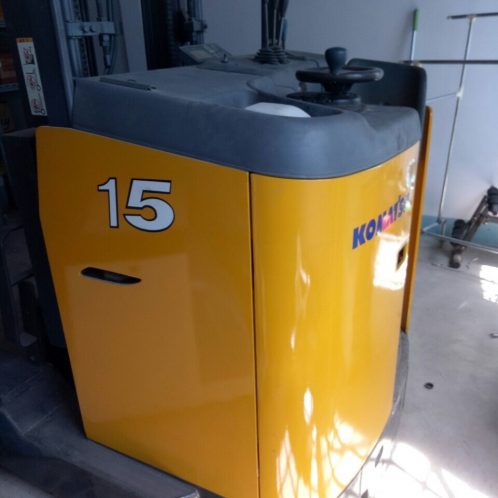 XE ĐIỆN KOMATSU 1.5 TẤN , KHUNG 3 MÉT