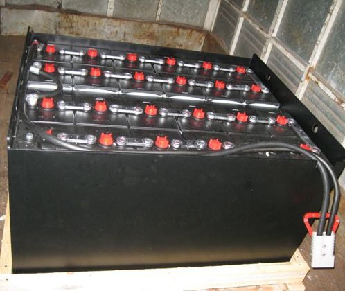 bình điện xe nâng hitachi Kobe 370AH