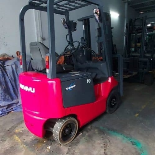 XE NÂNG ĐIỆN NICHIYU 1.5 TẤN, NGỒI LÁI