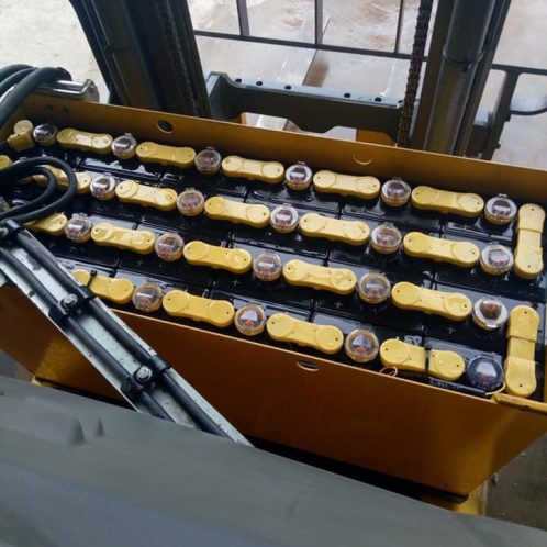 XE ĐIỆN KOMATSU 1.5 TẤN, KHUNG 3 MÉT