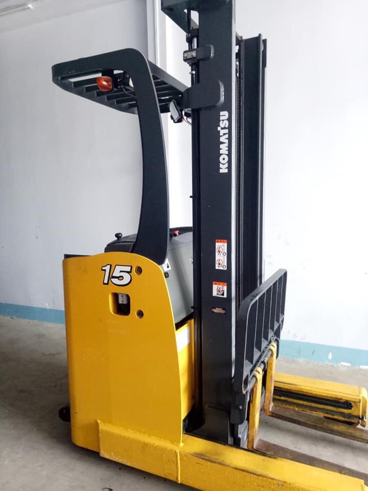 XE ĐIỆN KOMATSU 1.5 TẤN , KHUNG 3 MÉT