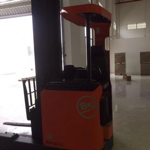 XE NÂNG ĐIỆN BT 1.6 TẤN, ĐỨNG LÁI, KHUNG 7.5M