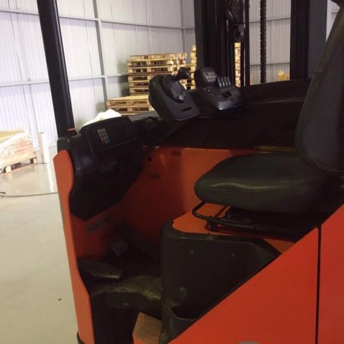 XE NÂNG ĐIỆN BT 1.6 TẤN, ĐỨNG LÁI, KHUNG 7.5M